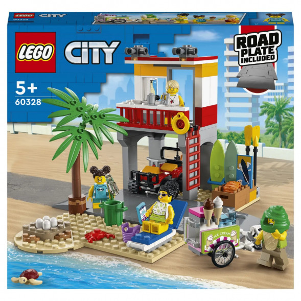 Конструктор LEGO City 60328 Пост спасателей на пляже в Курске