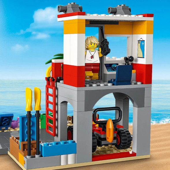 Конструктор LEGO City 60328 Пост спасателей на пляже в Курске