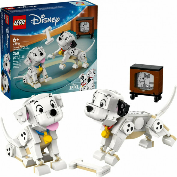 Конструктор LEGO Disney 43271 Лаки и Пенни, и 101 щенок далматинцев в Курске