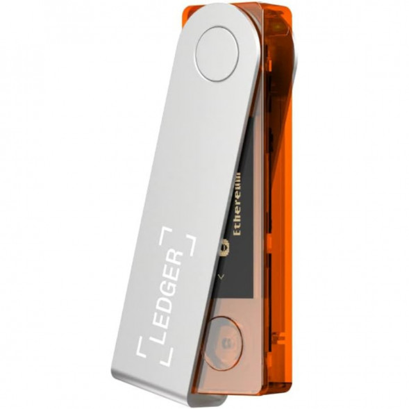Аппаратный криптокошелек Ledger Nano X, BTC Orange  в Курске