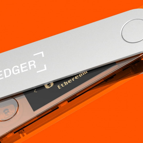 Аппаратный криптокошелек Ledger Nano X, BTC Orange  в Курске