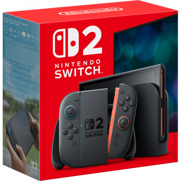 Игровая приставка Nintendo Switch 2, черный в Курске
