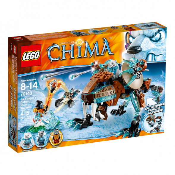Конструктор LEGO Legends of Chima 70143 Саблезубый шагающий робот Сэра Фангара в Курске