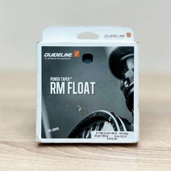 Рыболовная леска Guideline Power Taper RM Float #9/10, 16m, 45gm, Mist Blue в Курске