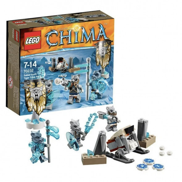 Конструктор LEGO Legends of Chima 70232 Лагерь клана Саблезубых Тигров в Курске