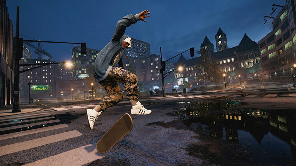 Игра Tony Hawk&amp;#039;s Pro Skater 1 + 2 [PS4, английская версия] в Курске