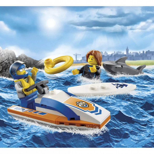 Конструктор LEGO City 60011 Спасение сёрфингиста в Курске