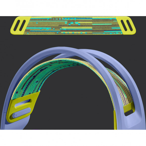 Игровая гарнитура Logitech G733 RGB Lightspeed Wireless, сиреневый в Курске