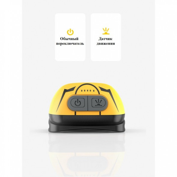 Фонарь налобный светодиодный HL05-S, желтый в Курске