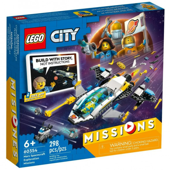 Конструктор LEGO City 60354 Космическая миссия для исследования Марса в Курске