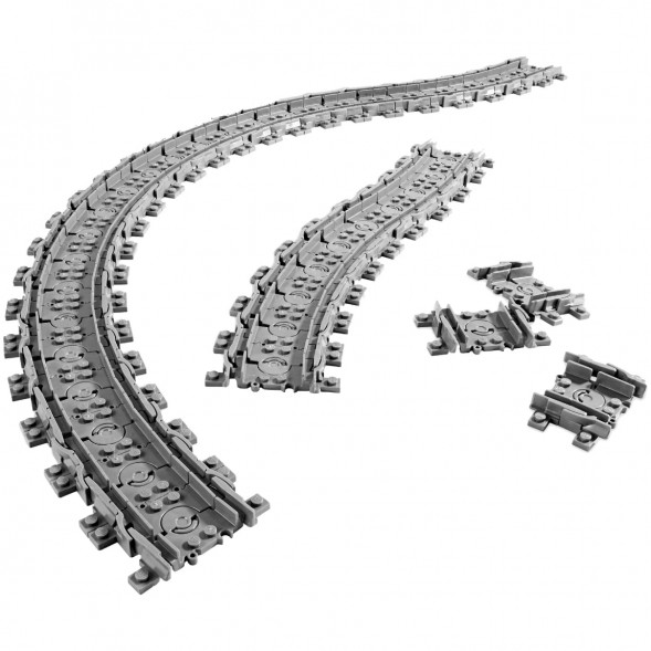 Конструктор LEGO City 8867 Гибкие рельсы в Курске