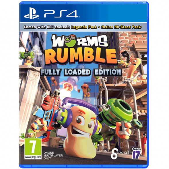 Игра Worms Rumble. Fully Loaded Edition [PS4, русские субтитры] в Курске