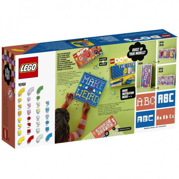 Конструктор LEGO 41950 Большой набор тайлов: буквы в Курске