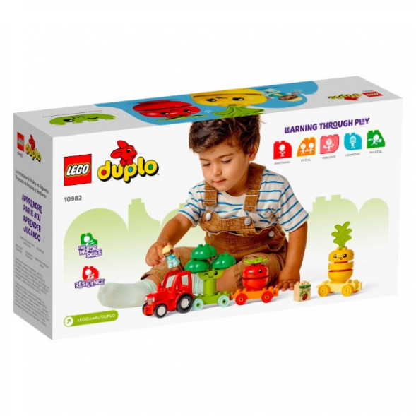 Конструктор LEGO DUPLO 10982 Трактор для перевозки овощей и фруктов в Курске