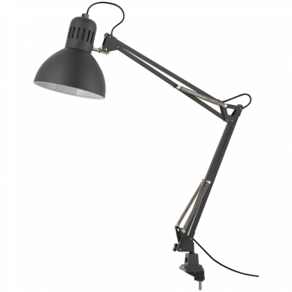 Лампа рабочая IKEA TERTIAL, черный в Курске