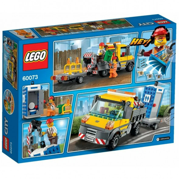 Конструктор LEGO City 60073 Машина техобслуживания в Курске