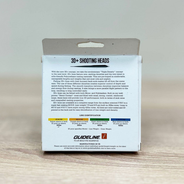Рыболовная леска Guideline Power Taper 3D+ #37781 9/10 DH, Blue в Курске