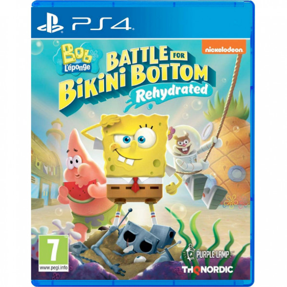 Игра SpongeBob SquarePants: Battle For Bikini Bottom - Rehydrated [PS4, русские субтитры] в Курске