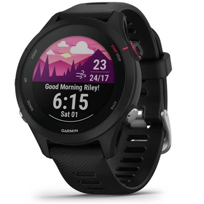 Умные часы Garmin Forerunner 255S Music, черный 010-02641-32 в Курске