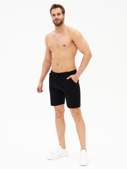 Шорты мужские трикотажные, черный, XXXL в Курске