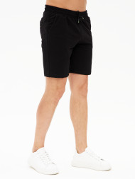 Шорты мужские трикотажные, черный, XXXL