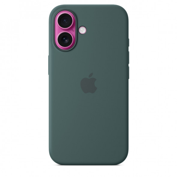 Чехол Apple для iPhone 16 Silicone MagSafe, Lake Green (MYY83ZM/A) в Курске