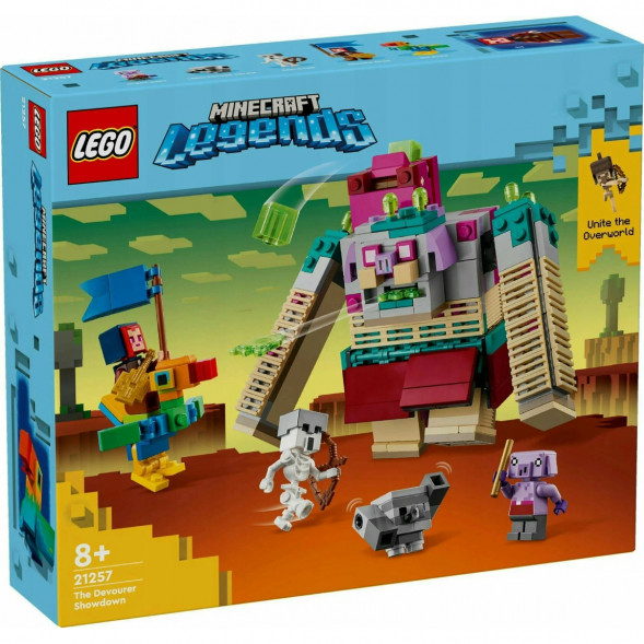 Конструктор LEGO Minecraft 21257 Схватка с Пожирателем в Курске