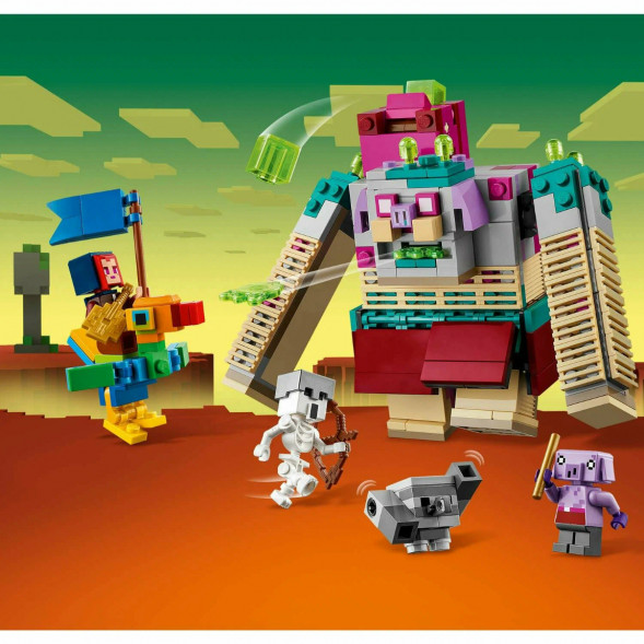 Конструктор LEGO Minecraft 21257 Схватка с Пожирателем в Курске
