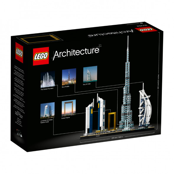 Конструктор LEGO Architecture 21052 Дубай в Курске