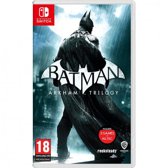 Игра Batman: Arkham Trilogy [Nintendo Switch, русские субтитры] в Курске