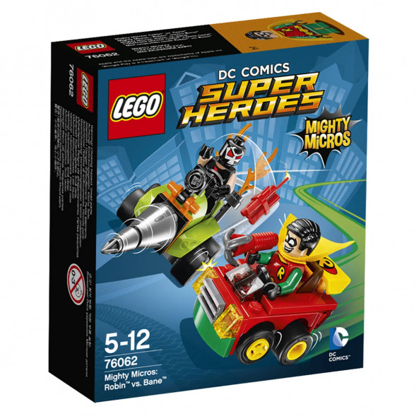 Конструктор LEGO Super Heroes 76062 Робин против Бэйна в Курске