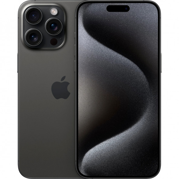 Смартфон Apple iPhone 15 Pro Max 512 ГБ, Black Titanium в Курске
