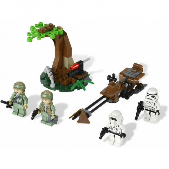 Конструктор LEGO Star Wars 9489 Боевой набор Эндора в Курске