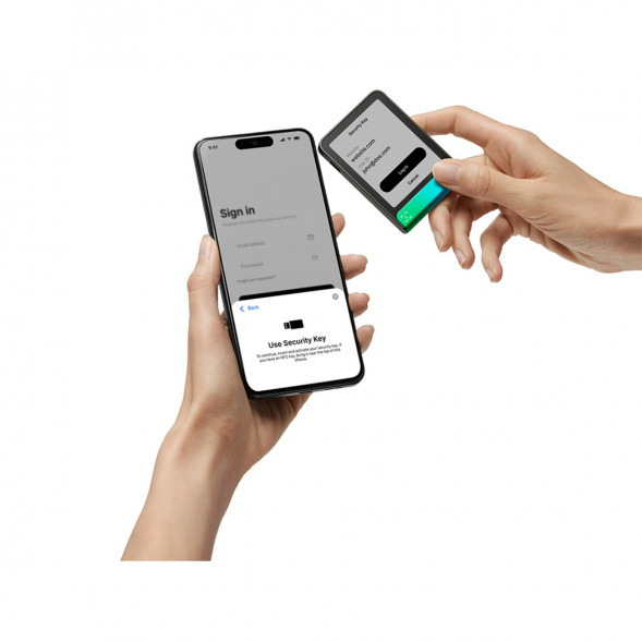 Аппаратный криптокошелек Ledger Flex, зеленый в Курске