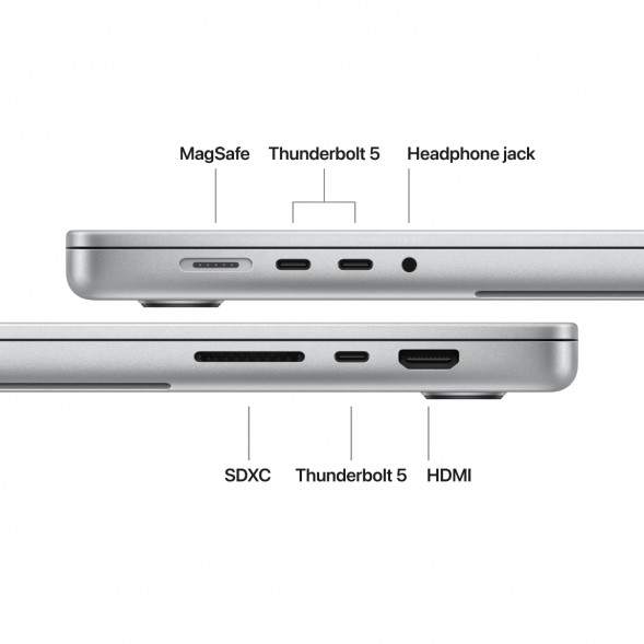 Ноутбук Apple MacBook Pro 16 2026 MGE74 (M5 Max 32-Core GPU, 36/2TB), Серебристый/Silver в Курске