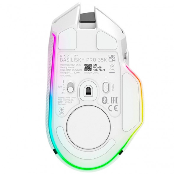 Компьютерная мышь Razer Basilisk V3 Pro 35K белый (RZ01-05240200-R3G1) в Курске