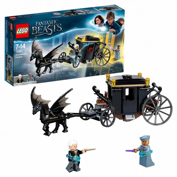 Конструктор LEGO Harry Potter 75951 Побег Грин-де-Вальда в Курске