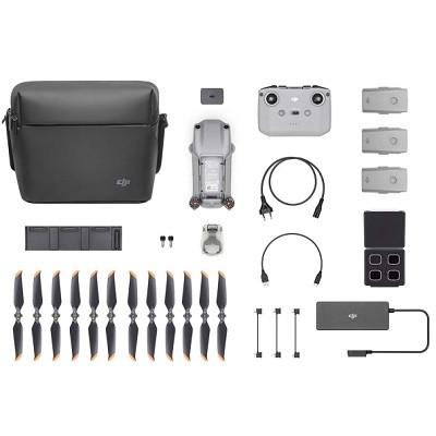 Квадрокоптер DJI Air 2S Fly More Combo, серый в Курске