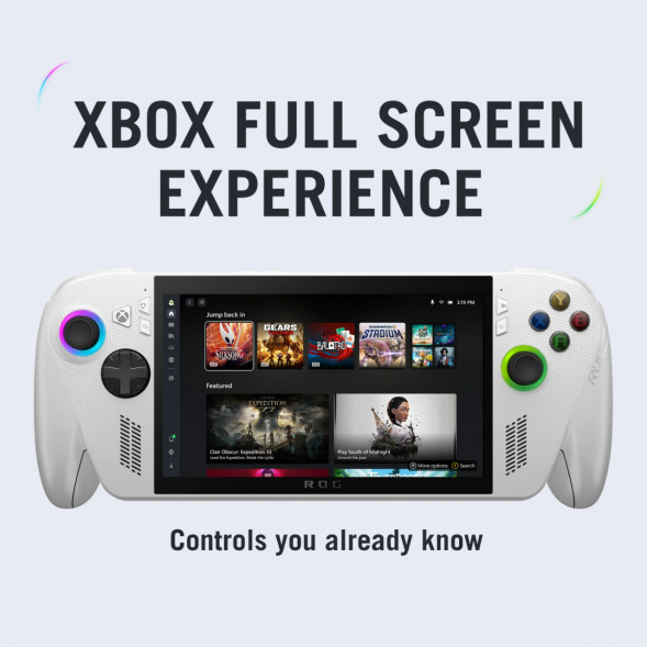 Портативная игровая консоль Asus Rog Ally Xbox 16GB/512GB Z2A, White в Курске