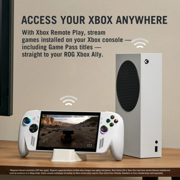 Портативная игровая консоль Asus Rog Ally Xbox 16GB/512GB Z2A, White в Курске