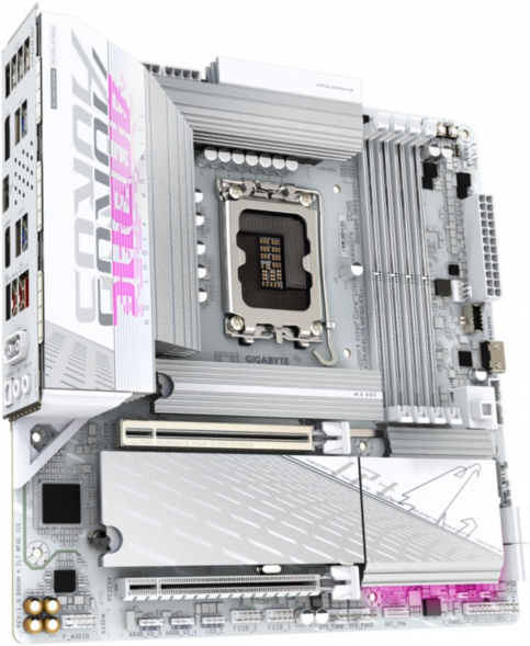 Материнская плата Gigabyte B860M AORUS ELITE WIFI6E ICE (LGA1851, mATX) в Курске