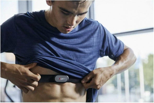 Пульсометр Polar H9 HR SENSOR BLE BLK M-XXL в Курске