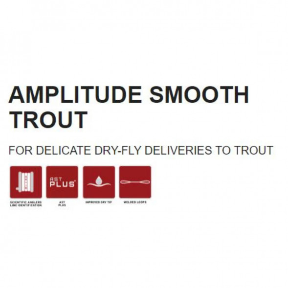 Нахлыстовый шнур Scientific Anglers Amplitude Smooth Trout WF-7-F 131414 в Курске