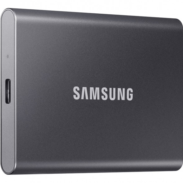 1 ТБ Внешний SSD Samsung T7, USB 3.2 Gen 2 Type-C, серый в Курске