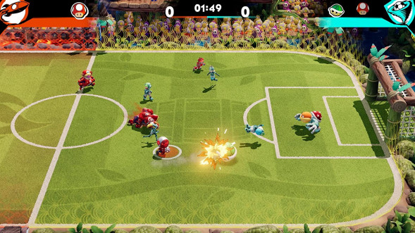 Игра Mario Strikers Battle League для Nintendo Switch, картридж в Курске