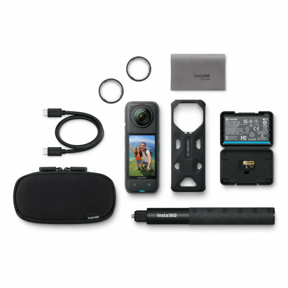 Экшн-камера Insta360 X4 Adventure Bundle (CINSABMA) в Курске