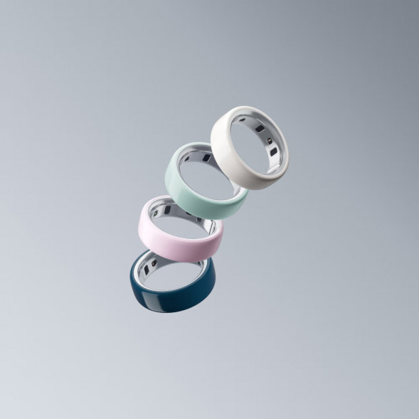 Умное кольцо Oura Ring 4 Ceramic (размер 4), Облако/Cloud в Курске