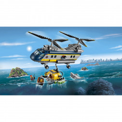 Конструктор LEGO City Deep Sea Explorers 60093 Вертолет исследователей моря