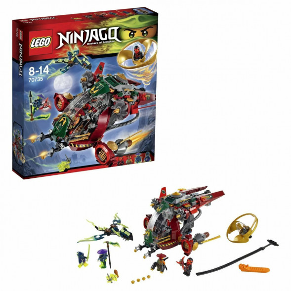 Конструктор LEGO Ninjago 70735 Корабль R.E.X Ронана в Курске