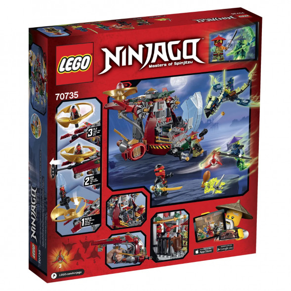 Конструктор LEGO Ninjago 70735 Корабль R.E.X Ронана в Курске